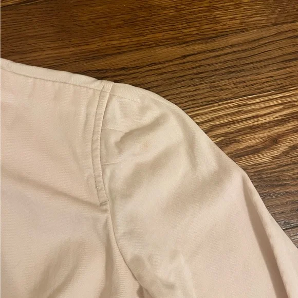 Marc Jacobs Light Pink Asymmetric Button Down Military Jacket - Picture 6 of 6